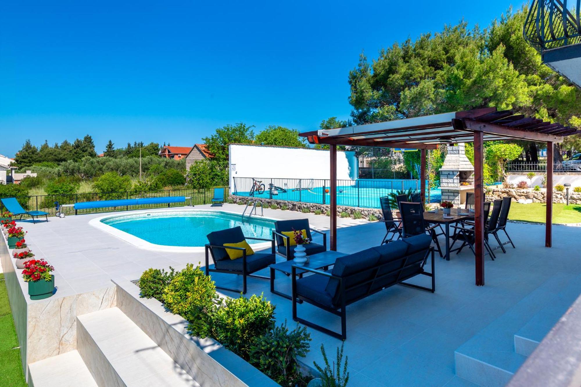 Villa Plenca - Heated Pool ! Sibenik Exterior photo
